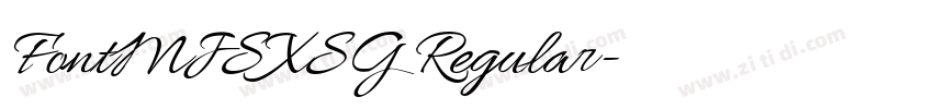 FontMJSXSG Regular字体转换 FontMJSXSG Regular字体转换